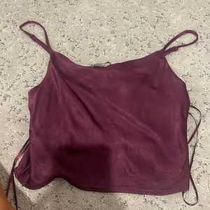 Zara silk top